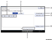 Ilustrace obrazovky ovl&aacute;dac&iacute;ho panelu - �&iacute;slovan&aacute; ilustrace