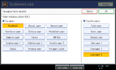 Ilustrace displeje ovl&aacute;dac&iacute;ho panelu
