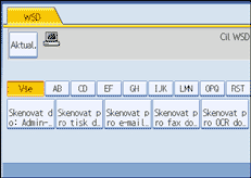 Obr&aacute;zek displeje ovl&aacute;dac&iacute;ho panelu