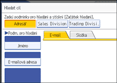 Obr&aacute;zek obrazovky ovl&aacute;dac&iacute;ho panelu