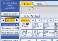 Obr&aacute;zek obrazovky ovl&aacute;dac&iacute;ho panelu