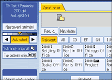 Obr&aacute;zek obrazovky ovl&aacute;dac&iacute;ho panelu