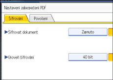Obr&aacute;zek displeje ovl&aacute;dac&iacute;ho panelu