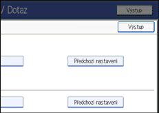Obr&aacute;zek obrazovky ovl&aacute;dac&iacute;ho panelu