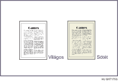 A kép tulajdonságainak beállítása