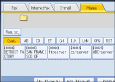 Vezérlőpanel képernyő - kép