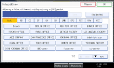 Vezérlőpanel képernyő - kép