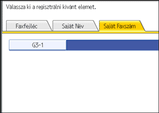 Vezérlőpanel képernyő - kép