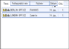 Vezérlőpanel képernyő - kép