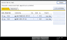 Vezérlőpanel képernyő - kép