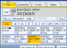 Vezérlőpanel képernyő - kép