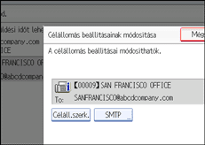 Vezérlőpanel képernyő - kép