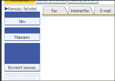 Vezérlőpanel képernyő - kép