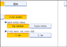 Vezérlőpanel képernyő - kép