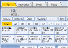 Vezérlőpanel képernyő - kép
