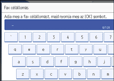 Vezérlőpanel képernyő - kép