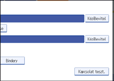 Kezelőpanel képernyője