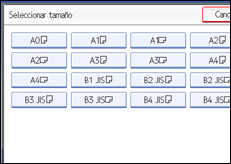 Ilustraci&oacute;n de la pantalla del panel de operaciones