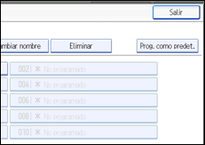 Ilustraci&oacute;n de la pantalla del panel de operaciones