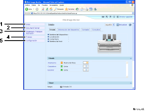 ilustración de llamada numerada