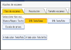 Ilustración del panel de operaciones