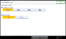Ilustración del panel de operaciones