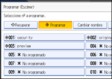 Ilustración del panel de operaciones
