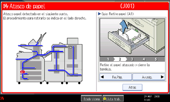 Ilustraci&oacute;n del panel de operaciones