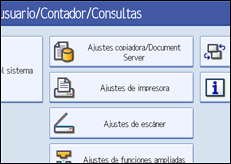 Ilustración del panel de operaciones