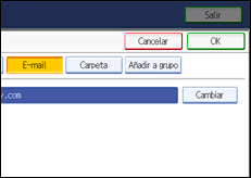 Ilustración del panel de operaciones