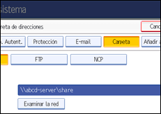 Ilustración del panel de operaciones