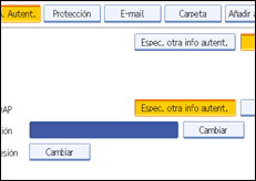 Ilustración del panel de operaciones
