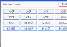 Schermafbeelding bedieningspaneel