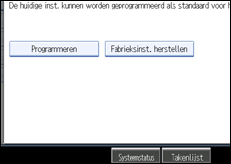 Schermafbeelding bedieningspaneel