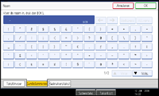 Schermafbeelding Bedieningspaneel