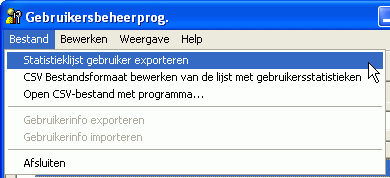 Illustratie applicatiescherm