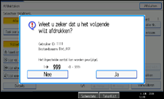Illustratie scherm bedieningspaneel