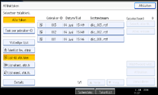 Illustratie scherm bedieningspaneel
