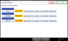 Schermafbeelding Bedieningspaneel