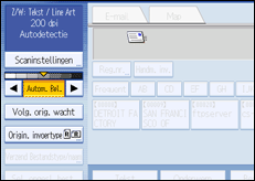 Schermafbeelding Bedieningspaneel