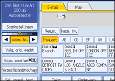 Schermafbeelding Bedieningspaneel