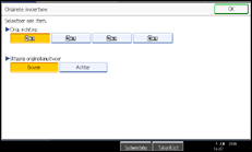 Schermafbeelding Bedieningspaneel
