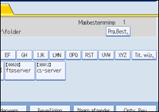 Schermafbeelding Bedieningspaneel