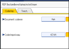 Schermafbeelding Bedieningspaneel