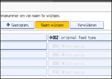 Schermafbeelding Bedieningspaneel