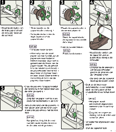 Schermafbeelding Bedieningsprocedure