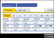 Schermafbeelding Bedieningspaneel