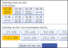 Schermafbeelding Bedieningspaneel