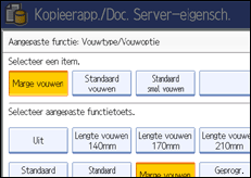 Schermafbeelding Bedieningspaneel