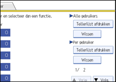 Schermafbeelding Bedieningspaneel